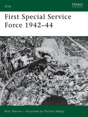 cover image of First Special Service Force 1942&#8211;44